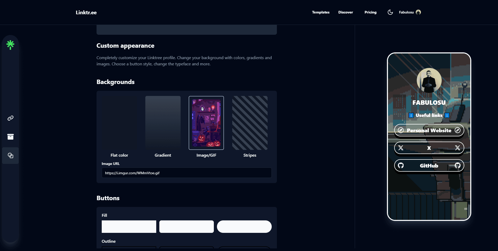 Linktr.ee Clone screenshot 6