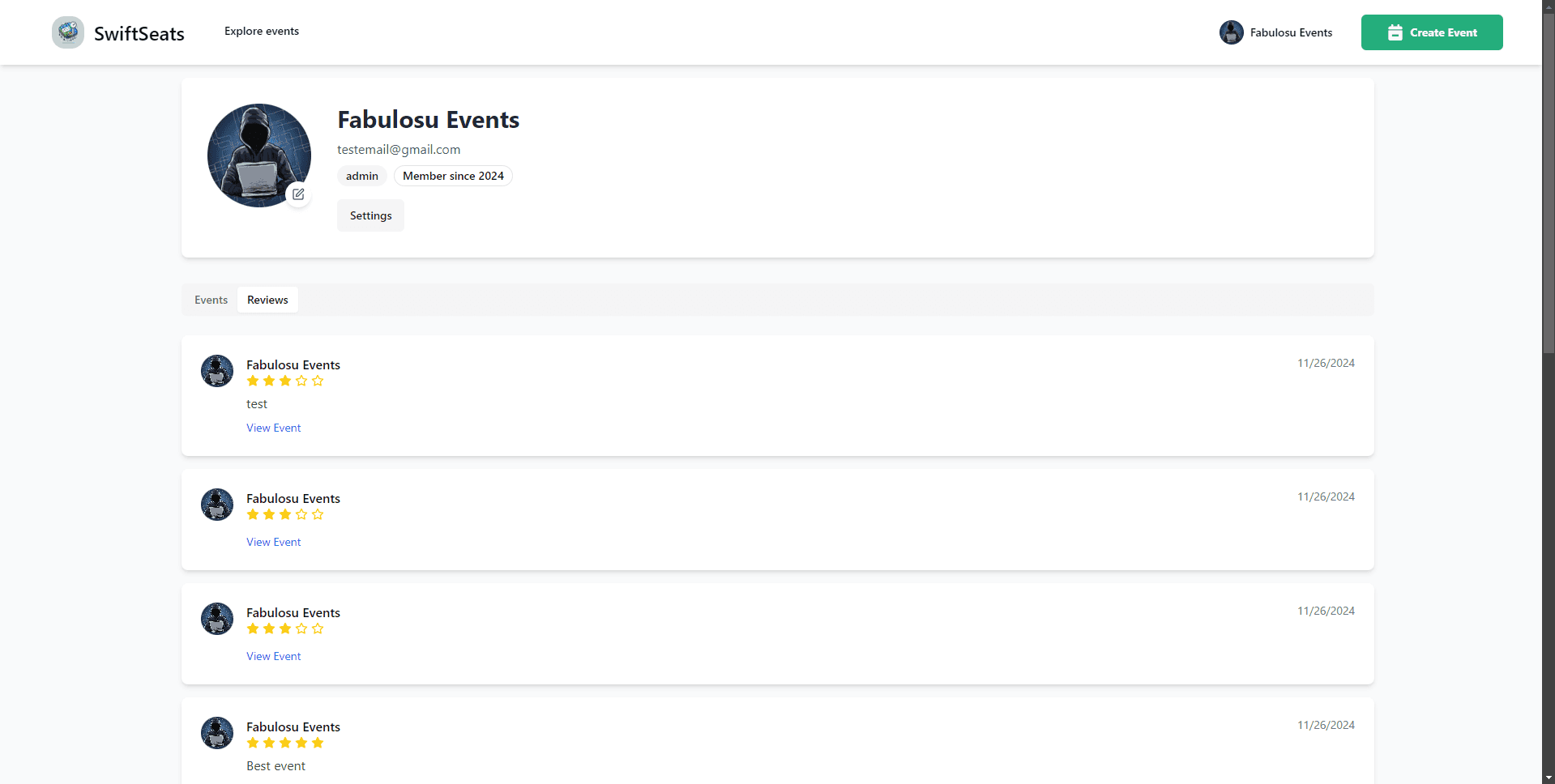 SwiftSeats screenshot 10