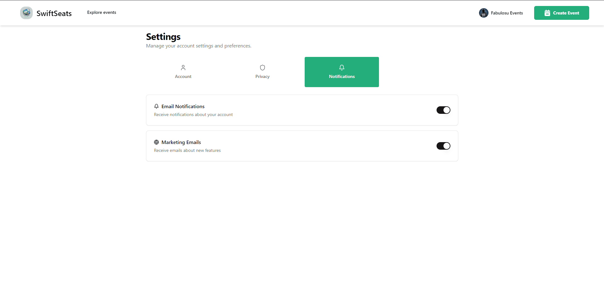 SwiftSeats screenshot 13