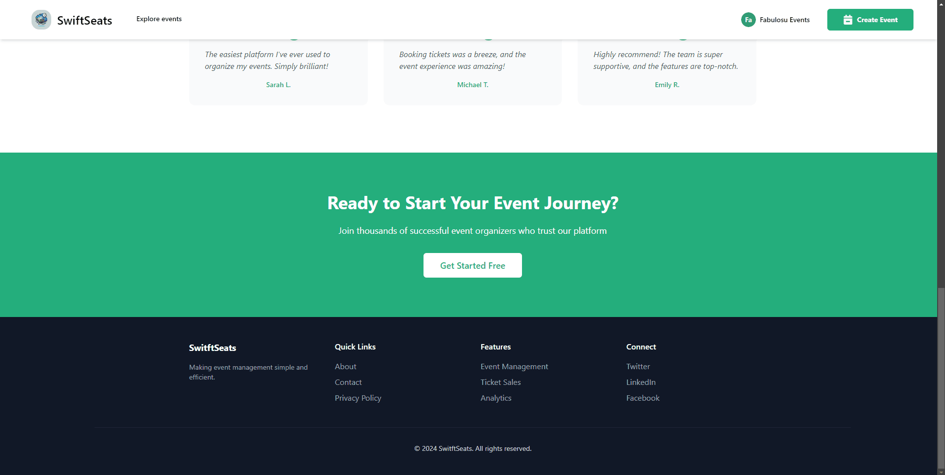 SwiftSeats screenshot 3