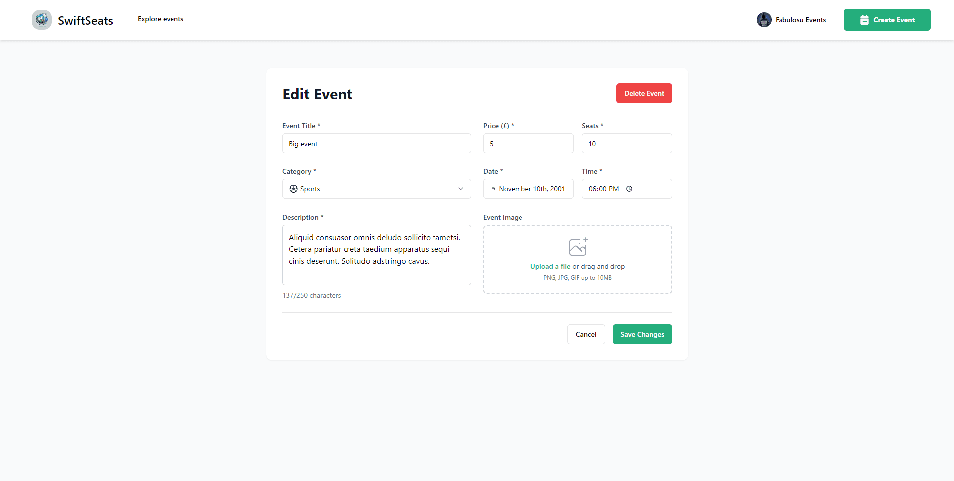 SwiftSeats screenshot 8