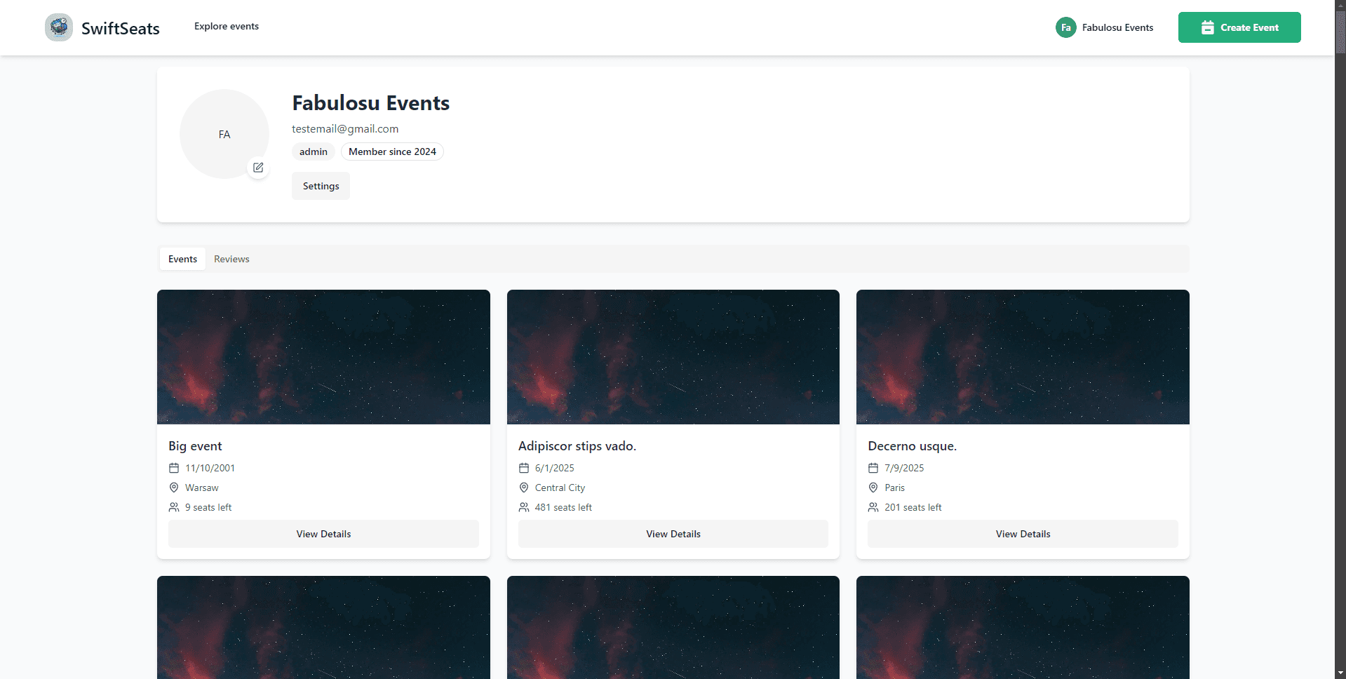 SwiftSeats screenshot 9