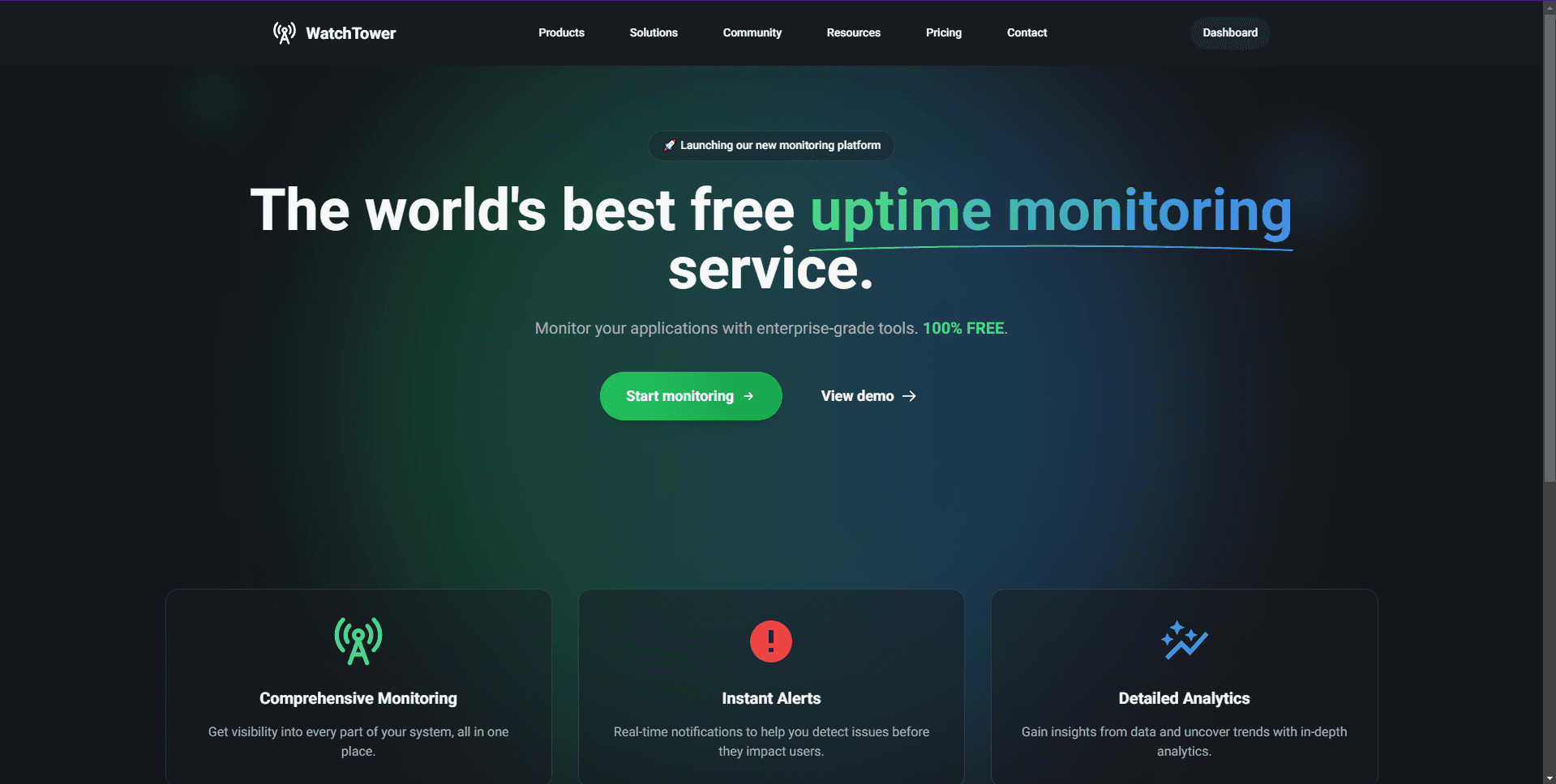 WatchTower screenshot 1